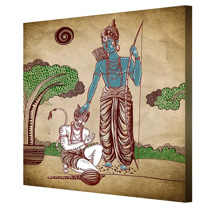 Bhagavad Gita Poly Canvas Wall Painting media 5
