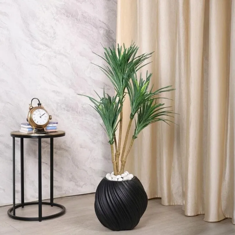 Shadow Drift Floor Planter - Black - 7