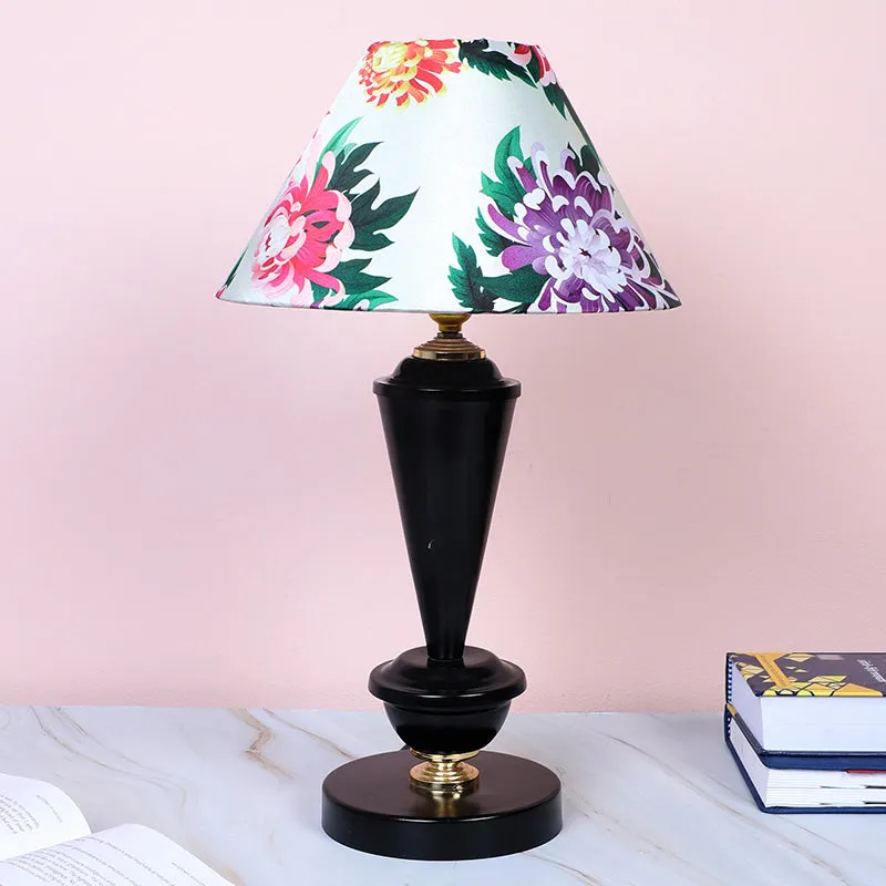 Miyabi Hydra Printed Iron Table Lamp - Multicolor media 2