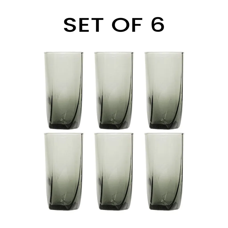 Luminarc Eiffel Tinted Glasses (350 mL/Grey) - Set Of Six media 4