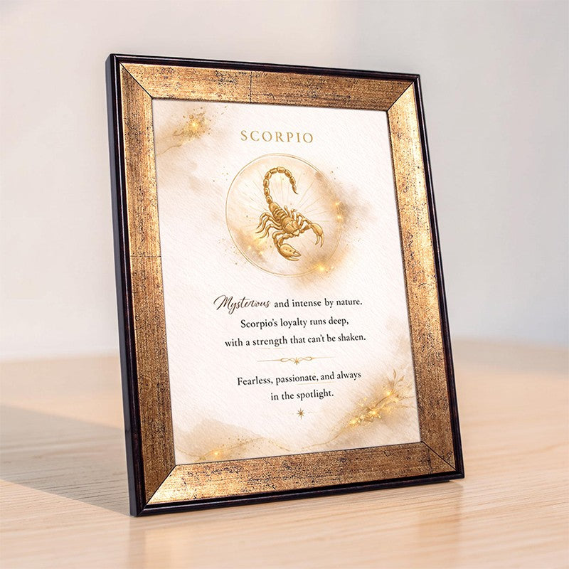 Scorpio Zodiac Photo Frame media 6