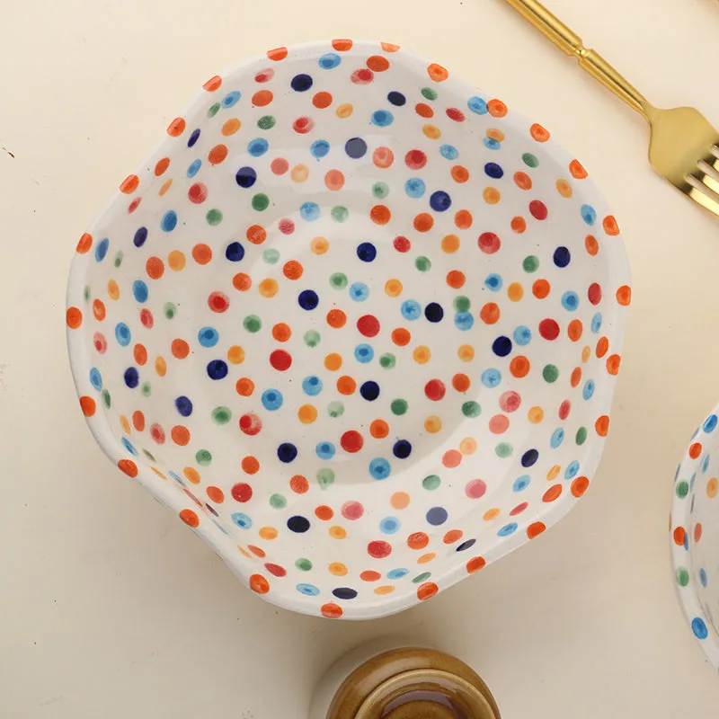 Otello Ceramic Snack Bowl (Multicolor) - 350 mL media 4