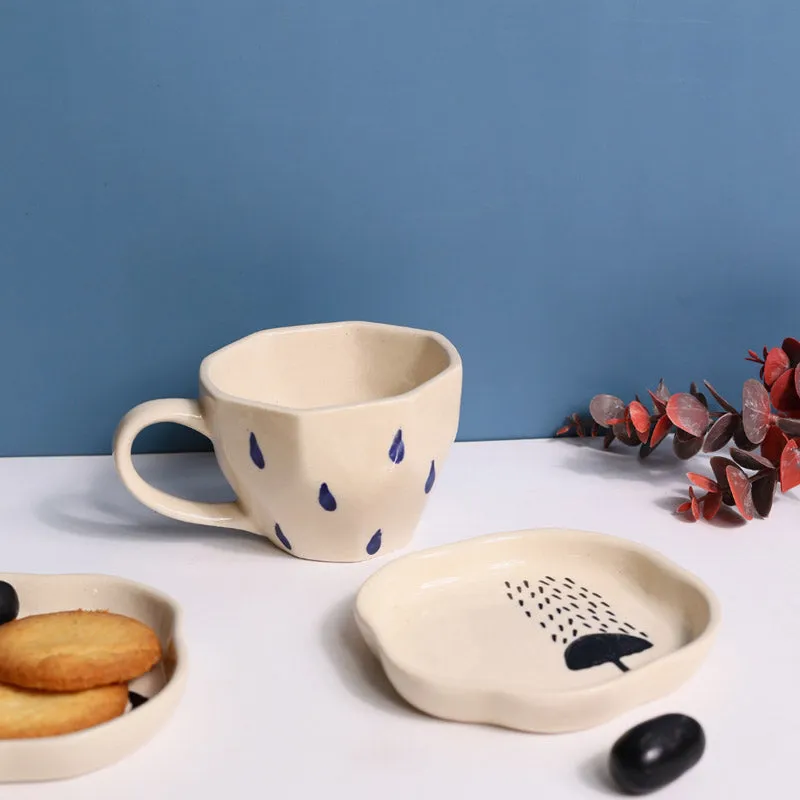 On A Rainy Day Cup & Saucer (200 ML) - Two Piece Set media 6