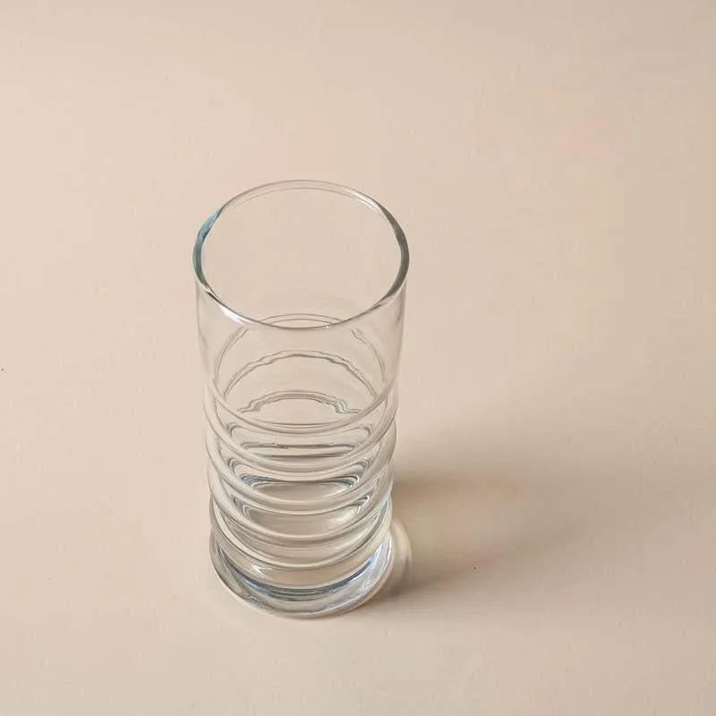 Ribbed Drinking Glass (365mL) - Set Of Six media 6