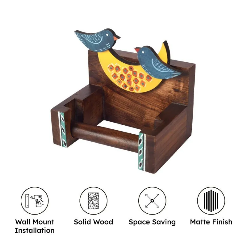 Elegant Tanush Wall Mounted Wooden Napkin Holder media 8