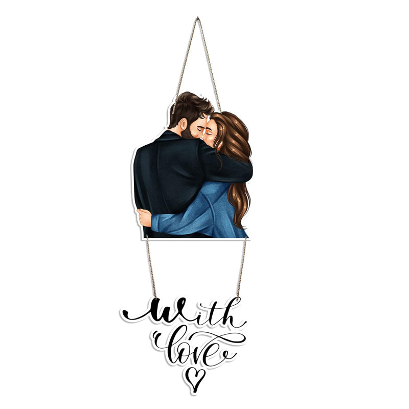 Couple With Love II Polyester & MDF Wall Hanging media 5