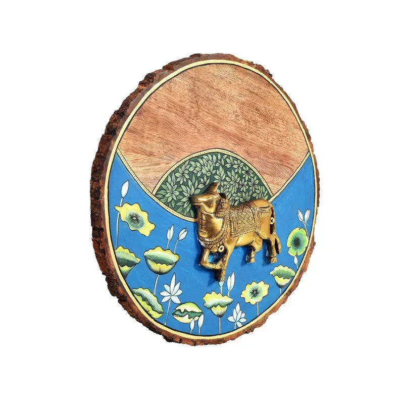 Dorrion Divine Cow Mango Wood Wall Accent media 5