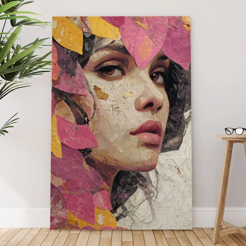 Abstract Muse Portrait Canvas Wall Art media 6
