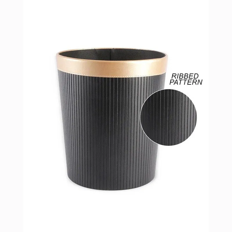 AarviDecor UrbanClean Faux Leather Dustbin media 6