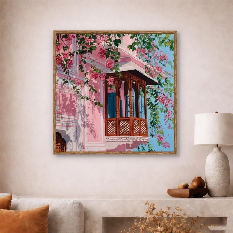 Verdant Soul Canvas Wall Art With Frame media 3