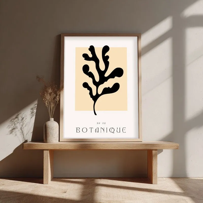 Botanica Canvas Wall Painting With Brown Frame media 4