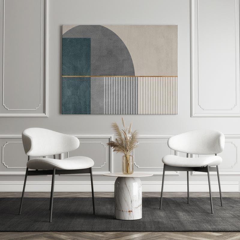 The Geomeric Beauty Wall Painting - Gallery Wrap media 3