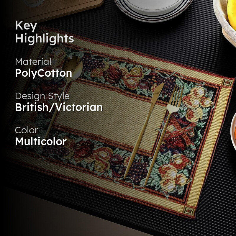 Adia Jacquard Woven Placemat - Set Of Two media 2