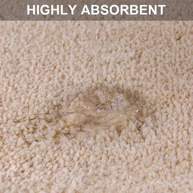 Lois Anti Skid Bath Mat - Beige media 4