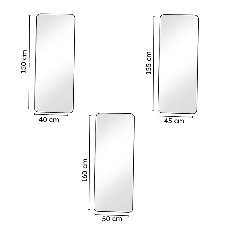 Ripple Vista Alloy Floor Mirror media 8