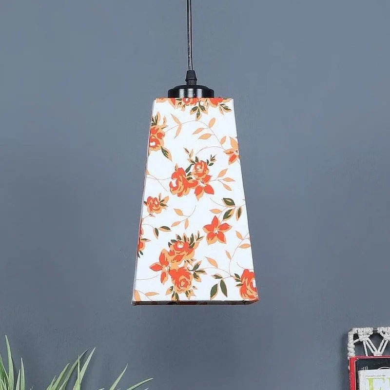Phoolmati Fabric Ceiling Lamp media 4