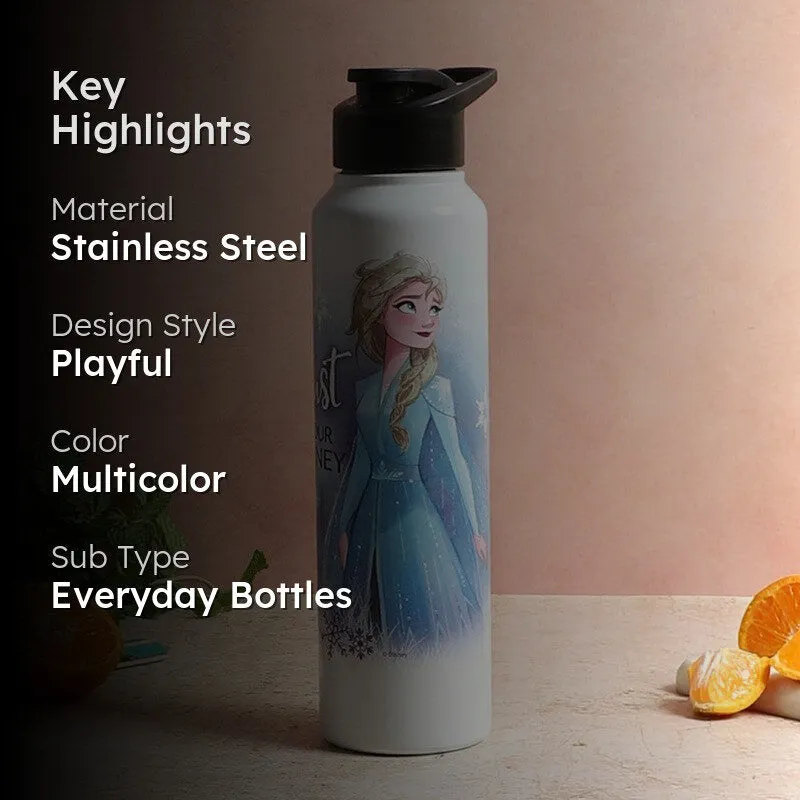 Princess Elsa Sipper Water Bottle - 1000 mL media 2