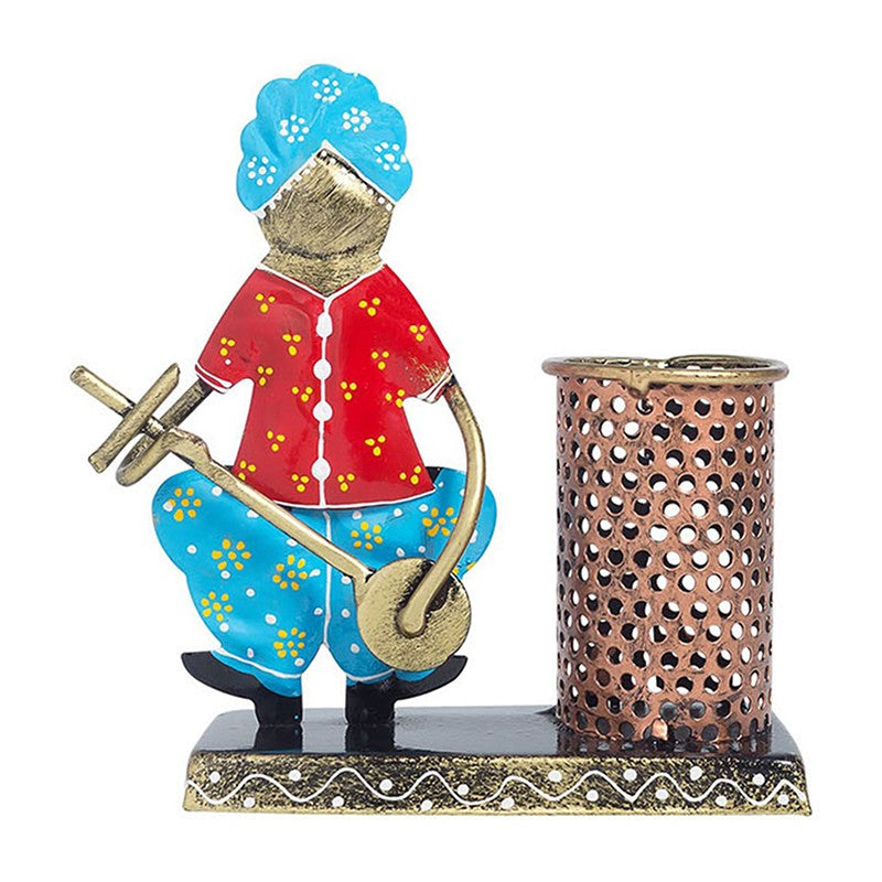 Musician Muse Handpainted Stationary Holder media 3