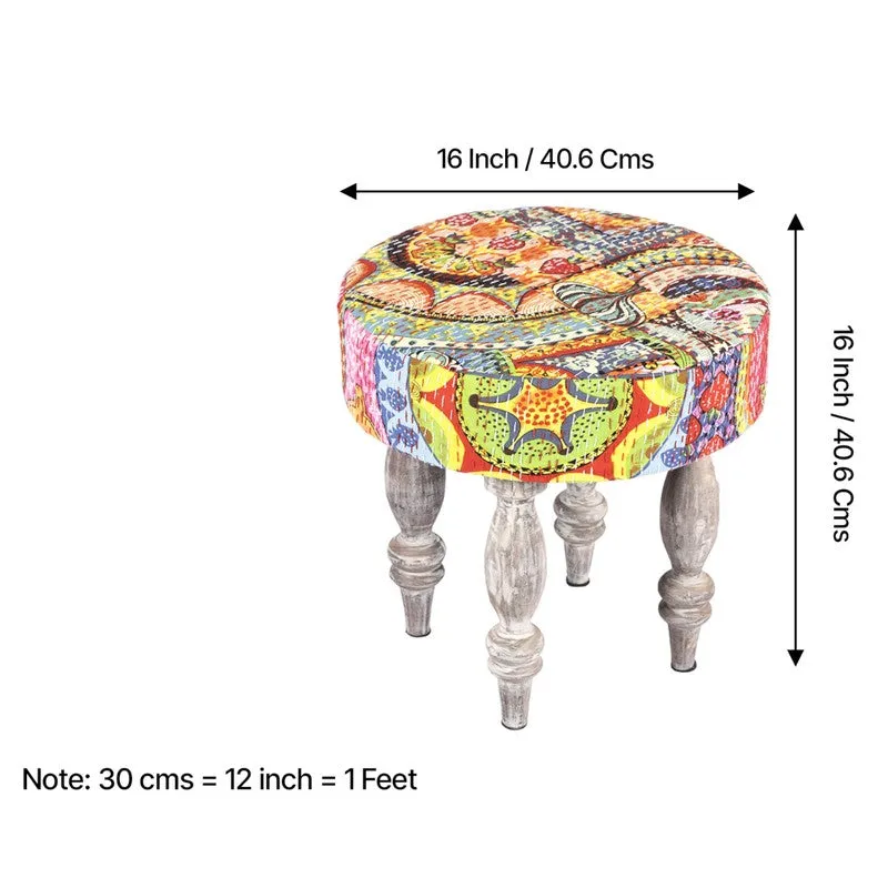 Dervon Sheesham Wooden Bench with Stools (Multicolor) - Three Piece Set media 13