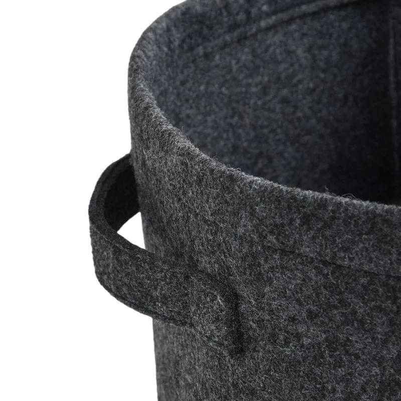Starry Felt Laundry Basket media 5