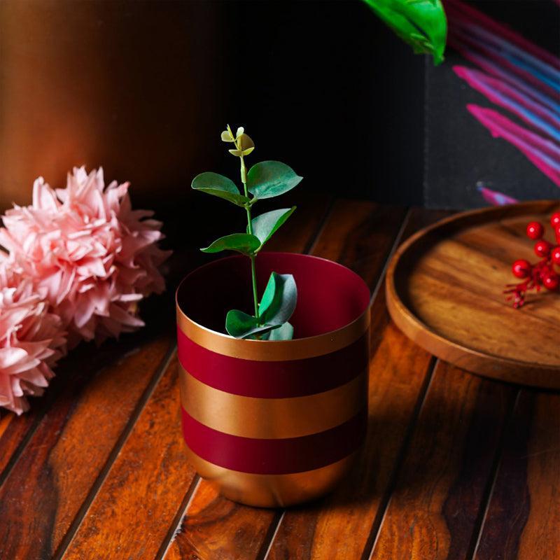 Scarlet Aura Aluminium Planter media 3