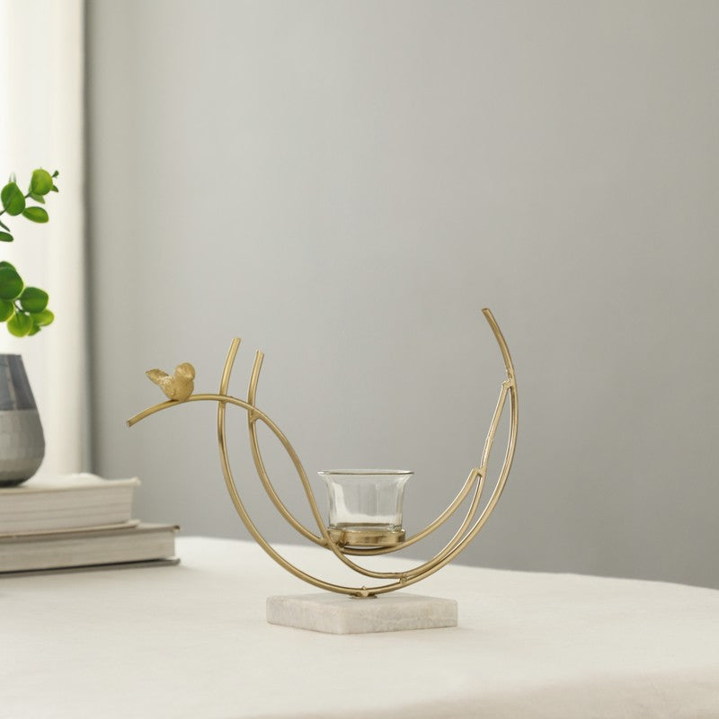 Aaradhya Flame Tea Light Candle Holder