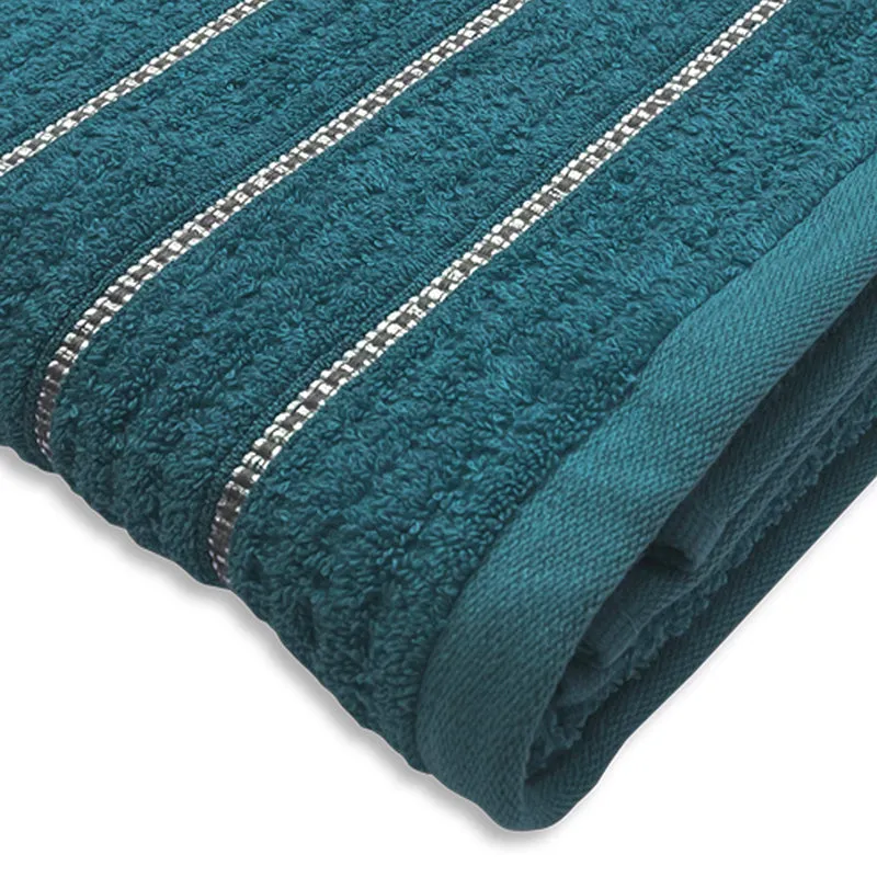 Lisse Cotton Bath Towel - Green media 4