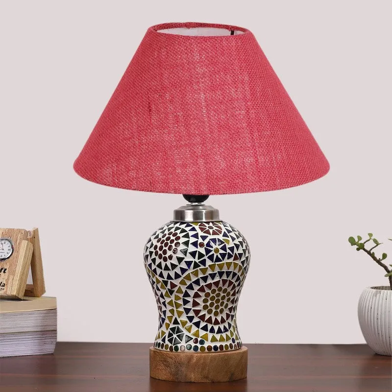 Nordra Wooden Table Lamp - Multicolor media 4