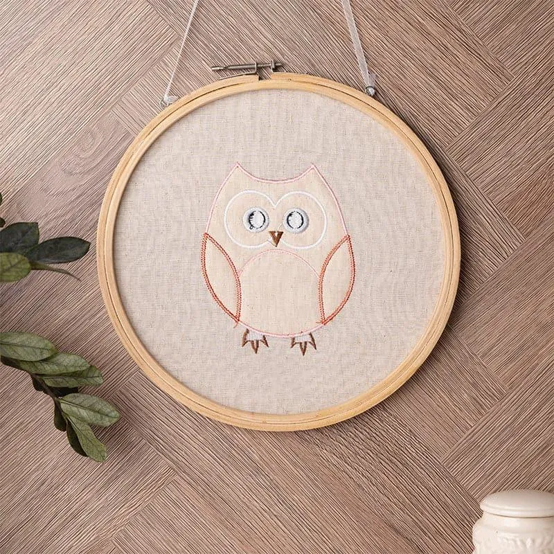Hooter Fabric Wall Accent - Owlery Collection media 3