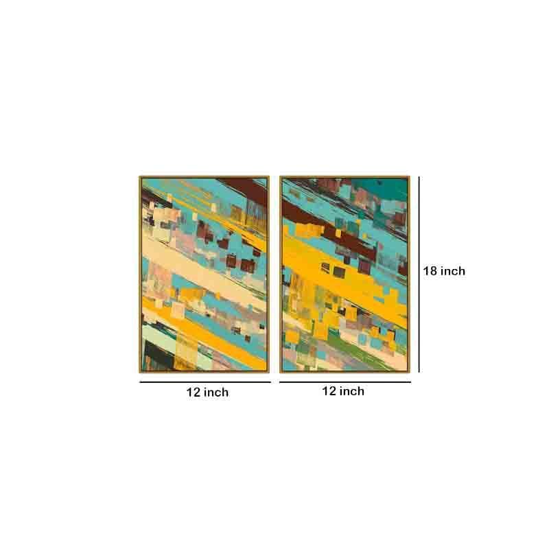 Deconstructed Wall Art - Set Of Two media 7