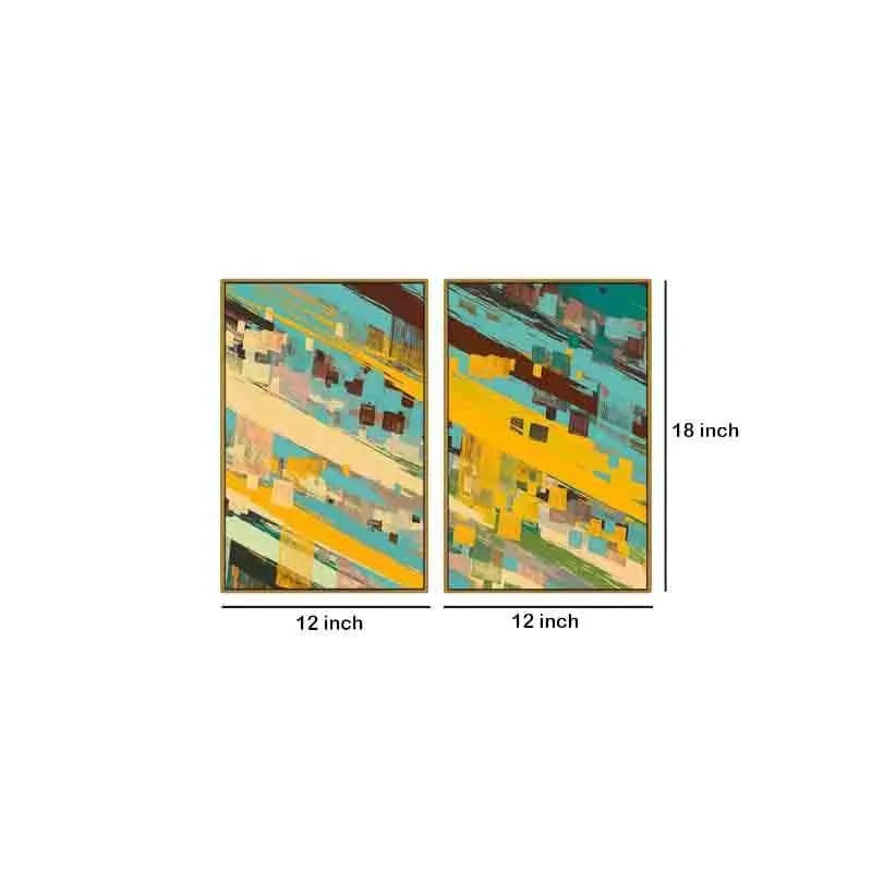 Deconstructed Wall Art - Set Of Two media 7