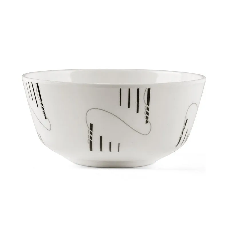 Strip & Ropes Melamine Snack Bowls (200 mL Each) - Set of Six - 4