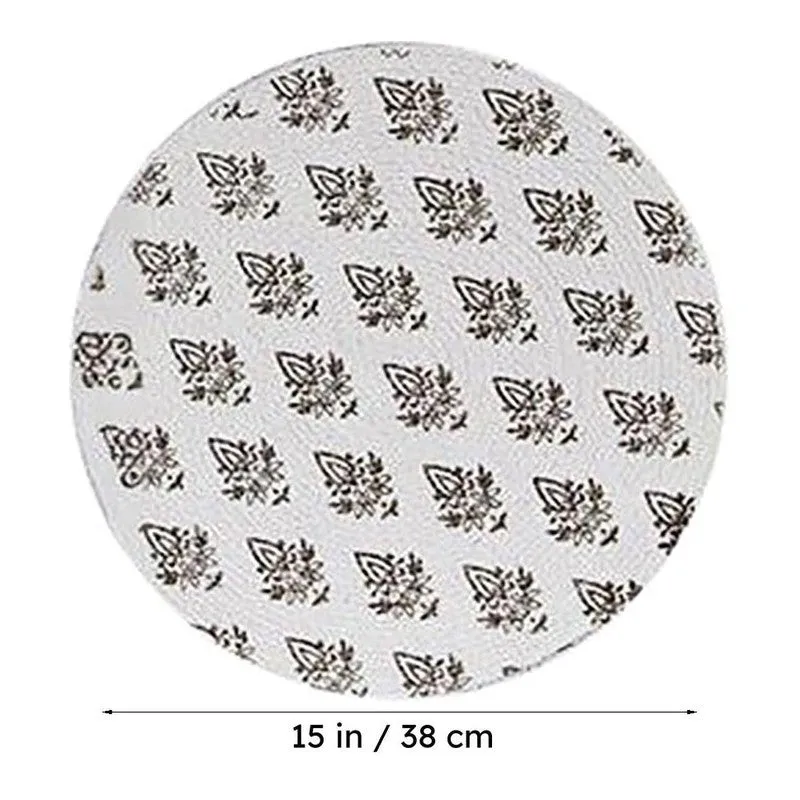 Dvima Round Placemat - Set Of Six media 6
