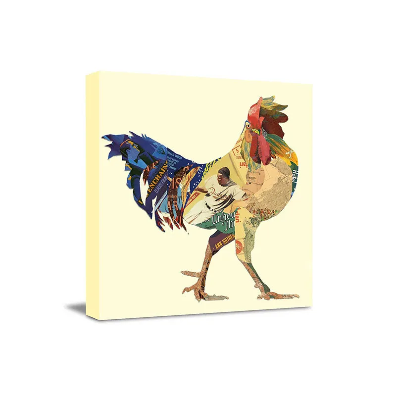 Mergo Hen Canvas Wall Painting media 4