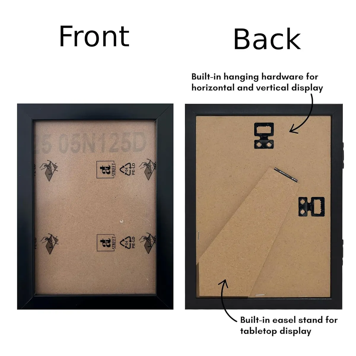 MinimalMono MDF Photo Organiser - Black media 5