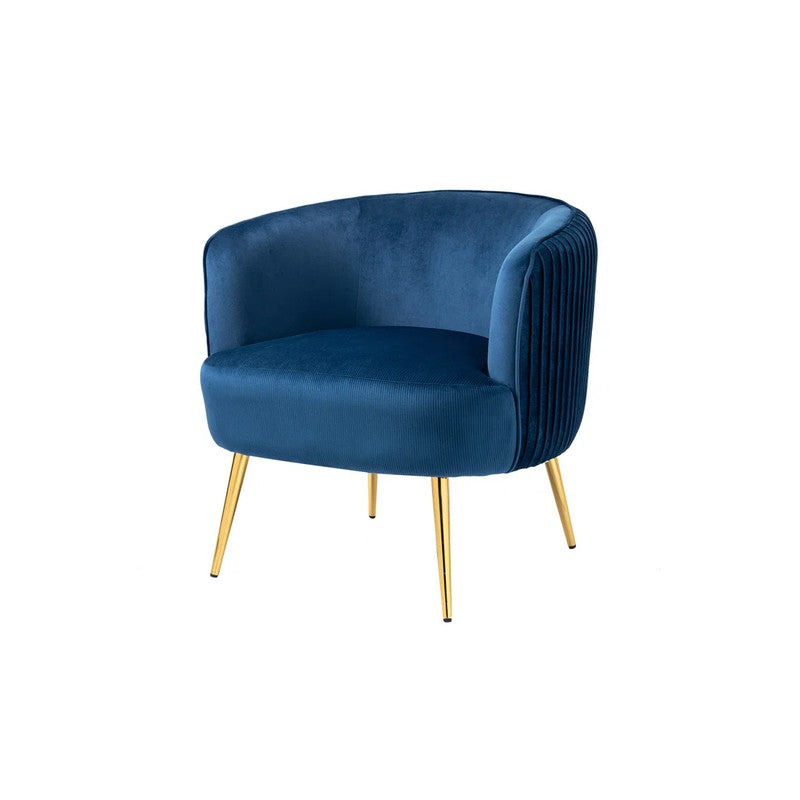 Leiser Accent Chair - Blue media 6