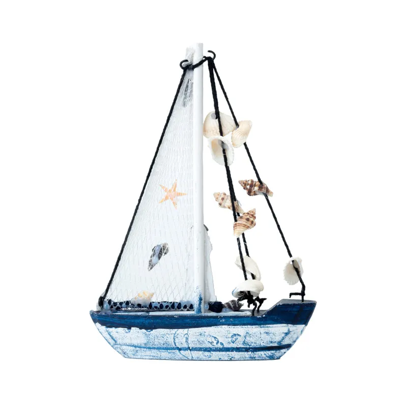 Sail Saga Wood Showpiece media 4