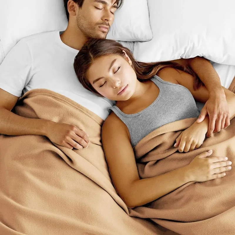 Soft Elite Blanket(Beige) - 220 GSM media 4
