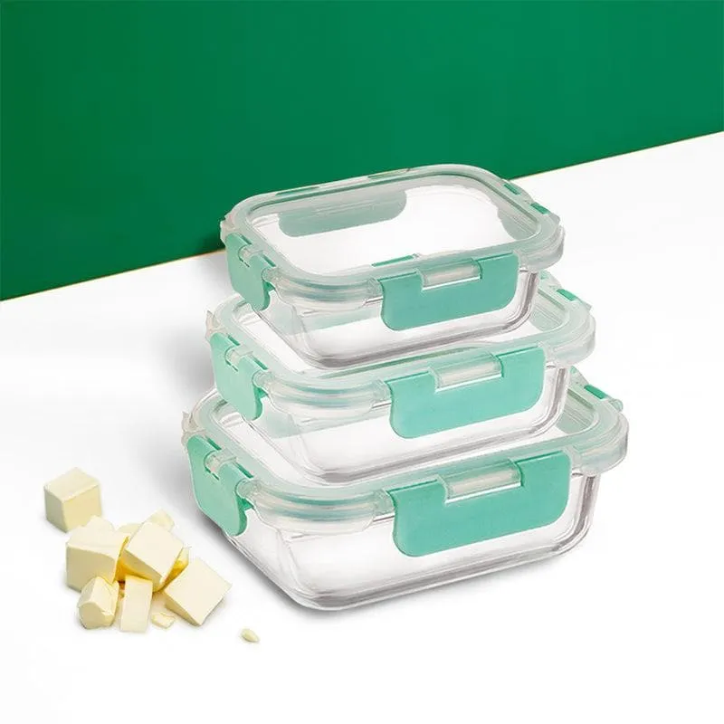 Crusade Glass Container (370, 640,1040 ML) - Set Of Three media 3