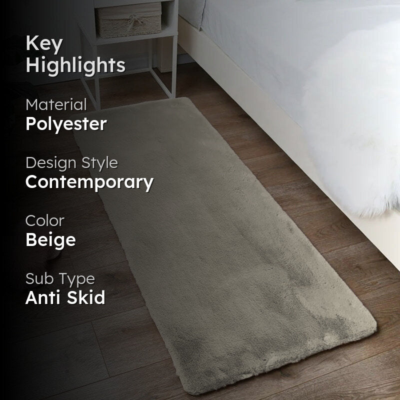 Floratex Anti-Skid Runner Rug - Beige media 2