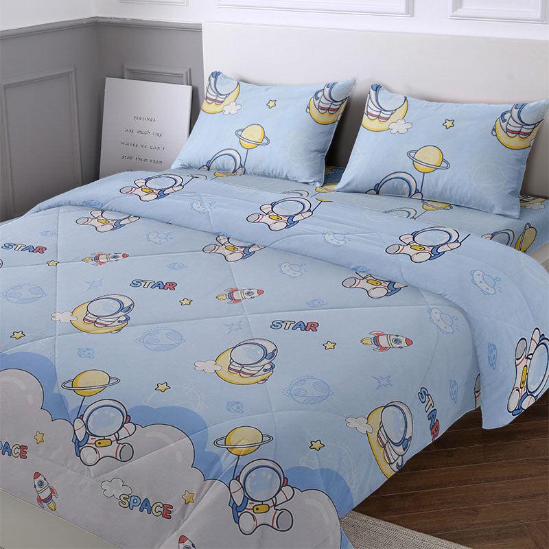 Space Astronauts Kids Bedding Set