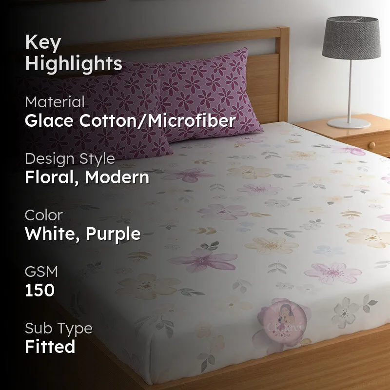Brittany I Fitted Microfiber Microfiber Bedsheet - 150 GSM media 2