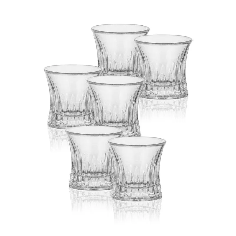 Sandtimer Crystal Whiskey Glasses (210 mL Each) - Set Of Two media 6