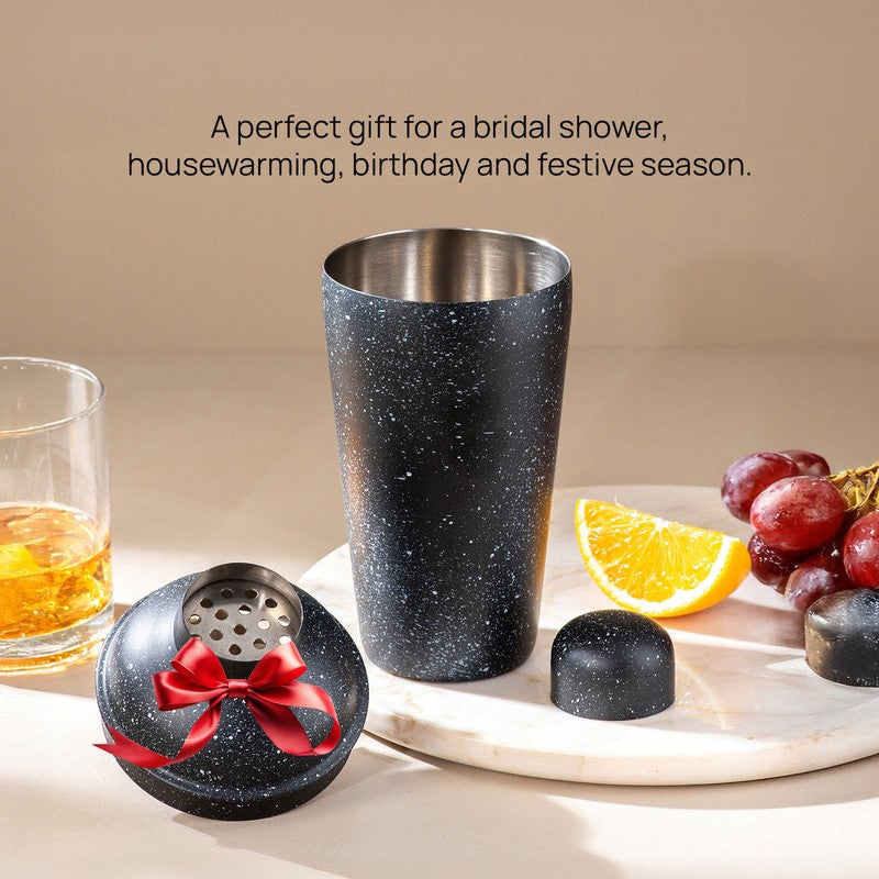 Nebula Mix Stainless Steel Cocktail Shaker - 550 ML media 3