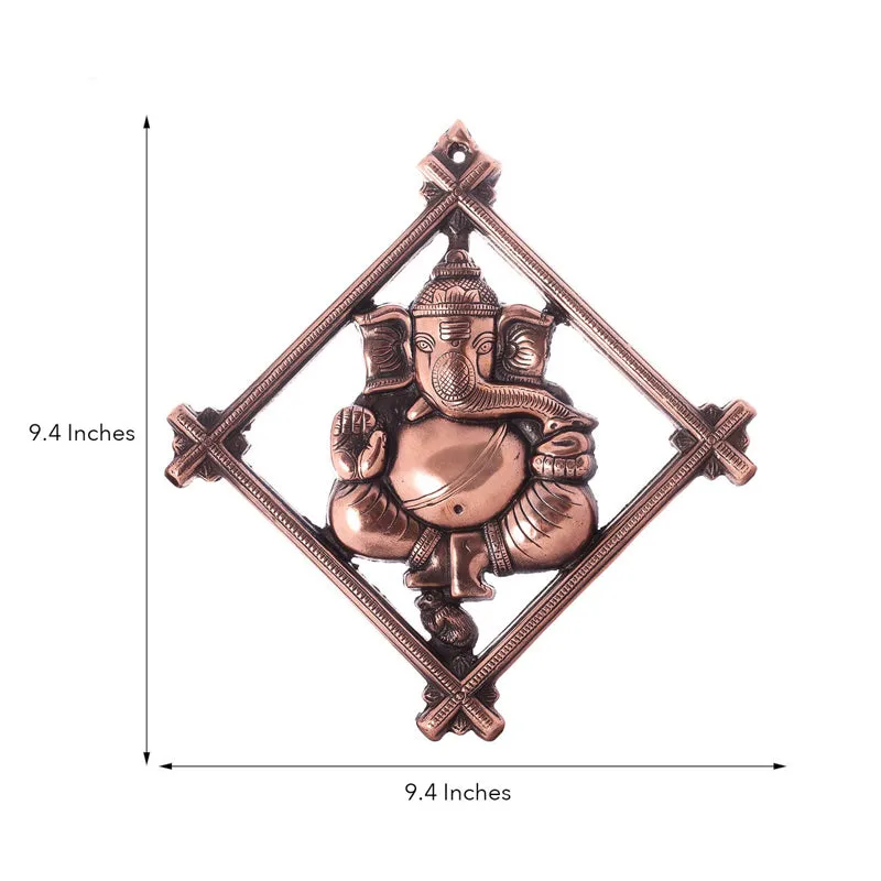 Vinayaka Religious Metal Wall Accent media 4