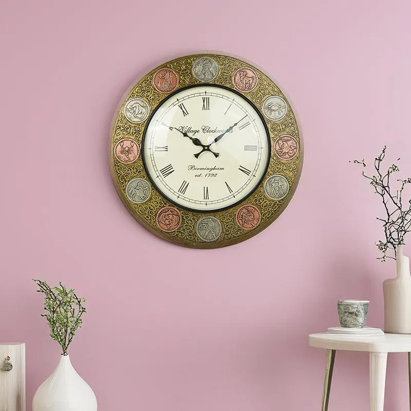 Astro Sign Vintage Wall Clock media 1