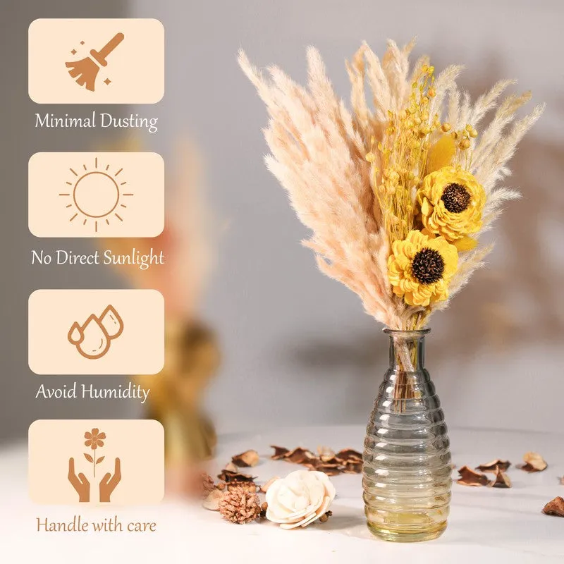 Flower Grasp Vase with Flowers media 5
