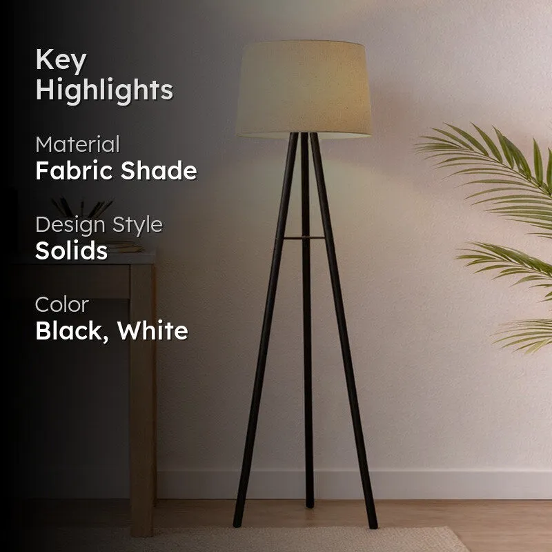 Sleekie Tripod Floor Lamp - White media 2