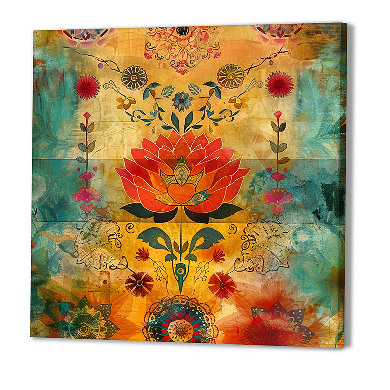Enlightened Lotus Wall Art media 5