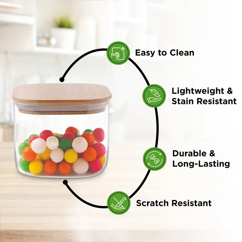 Holdr Glass Jar (300 mL Each) - Set Of Four - 6